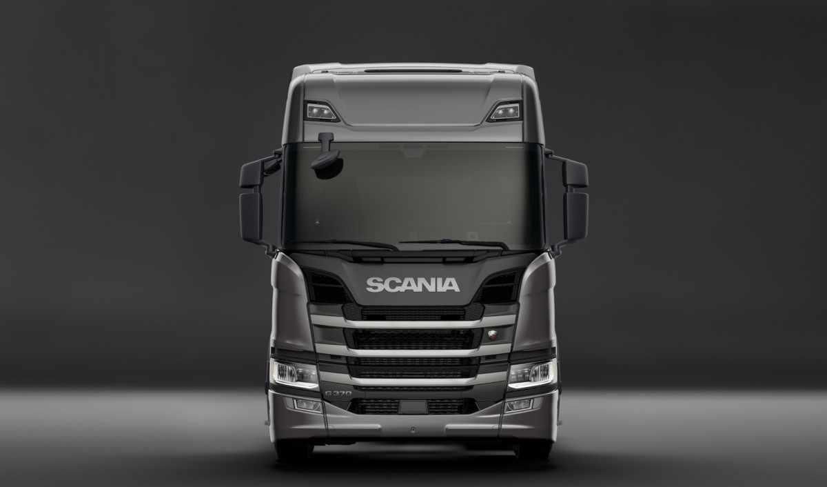 Nabídka kabin Scania dosahuje s příchodem nové řady G nových rozměrů / Scania G 370 tractor Södertälje, Sweden Byline: Scania 2017