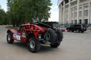 Tým MKR Technology se 3 kamiony Renault Truck má za sebou dvě etapy Silk Way / Foto zdroj: MKR Technology