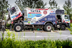 Kolomý dojel v deváté etapě v těsném závěsu za kamazy / Foto zdroj: BUGGYRA media