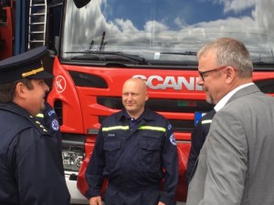 Drážní hasiči v Chebu mají naději na novou budovu, město nabídlo k využití svůj pozemek / Foto zdroj: ministerstvo dopravy ČR