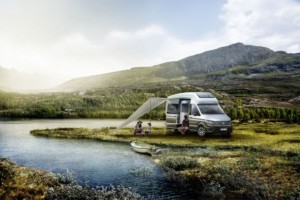 Světová premiéra v Düsseldorfu: Nová studie California XXL otvírá okno do budoucnosti obytných vozidel / Foto zdroj: Porsche Česká republika s.r.o., Divize Volkswagen Užitkové vozy