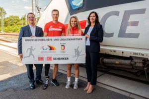 DB Schenker doprovází německé sportovce za medailemi / Foto zdroj: DB SCHENKER