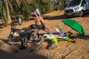 Martin Macík si veze zlato a mozoly ze saharské Rally EL Chott / Foto zdroj: Big Shock Racing