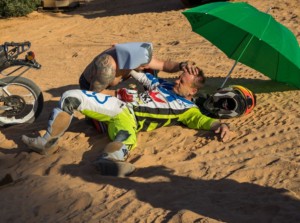 Martin Macík si veze zlato a mozoly ze saharské Rally EL Chott / Foto zdroj: Big Shock Racing