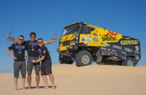 Martin Macík si veze zlato a mozoly ze saharské Rally EL Chott / Foto zdroj: Big Shock Racing