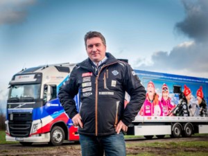 řidič kamionu Jiří Smolík / autor Petr Slavík / Foto zdroj: DB Schenker