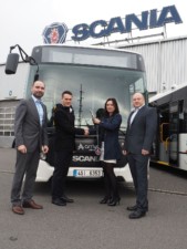 Scania předala společnosti Arriva MORAVA a.s. autobusy Citywide / Foto zdroj: Scania Czech Republic, s.r.o.