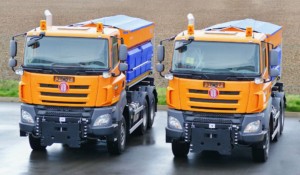 TATRA TRUCKS dodala nová vozidla pro údržbu komunikací s nástavbami Schmidt / Foto zdroj: TATRA TRUCKS a.s.