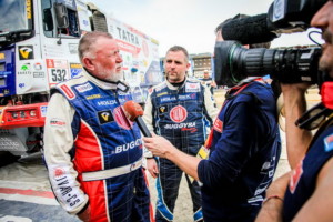 I přes srážku s autem dojel Kolomý ve druhé etapě čtvrtý, Šoltys čtrnáctý / Foto zdroj: TATRA Buggyra Racing