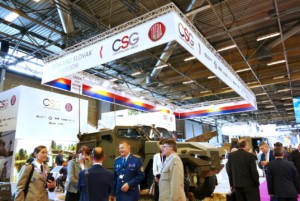 Společnosti holdingu CZECHOSLOVAK GROUP a TATRA TRUCKS představily své produkty na veletrhu Eurosatory 2018 / Foto zdroj: Tiskový servis CZECHOSLOVAK GROUP