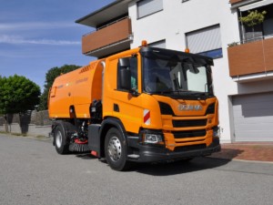 Světový unikát pro Technické služby Hradec Králové / Foto zdroj: Scania Czech Republic, s.r.o.