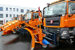 V Jihočeském kraji už silničáři jezdí v deseti nových tatrovkách / Foto zdroj: TATRA TRUCKS a.s.