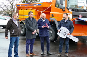 V Jihočeském kraji už silničáři jezdí v deseti nových tatrovkách / Foto zdroj: TATRA TRUCKS a.s.