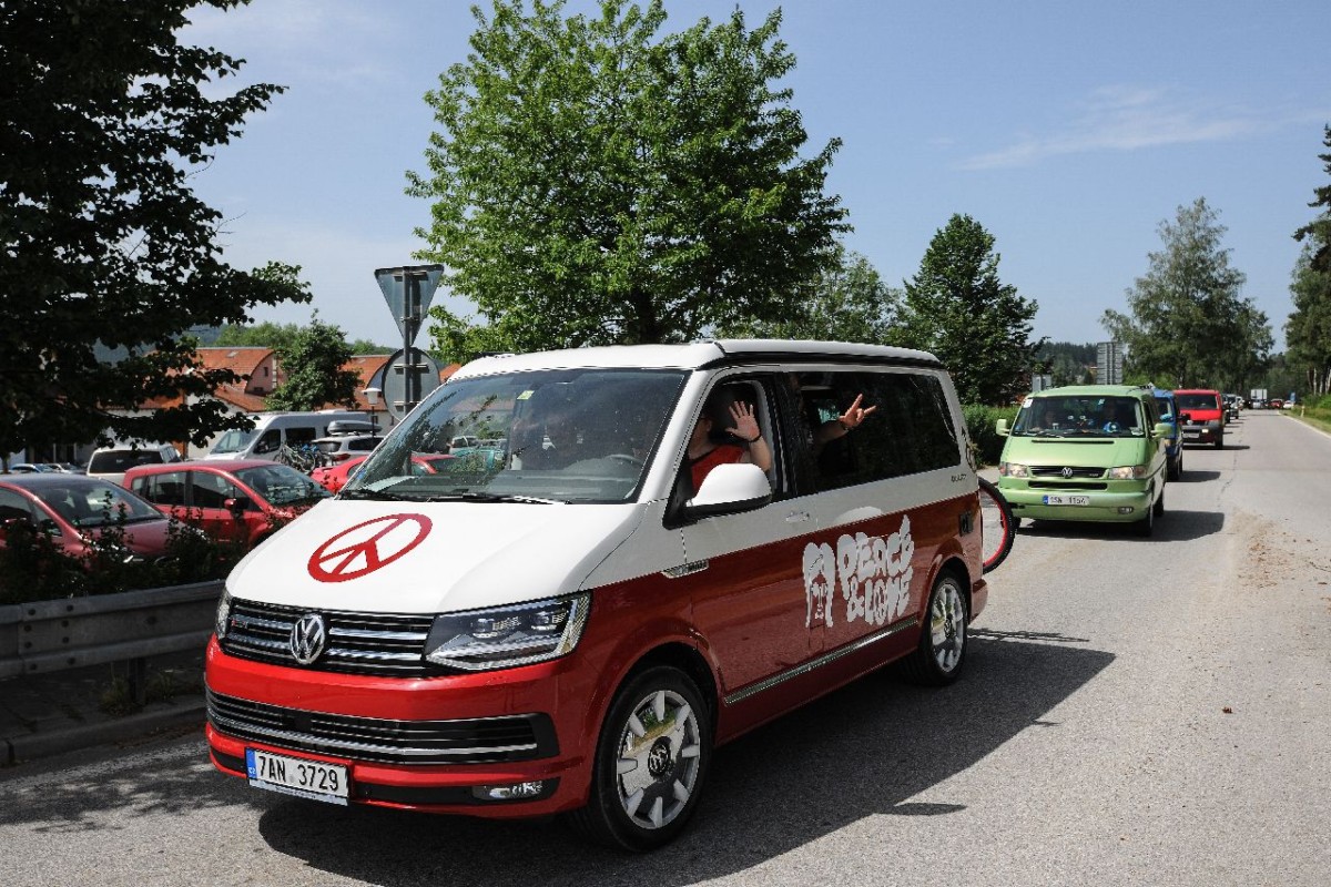 Hvězdou Transportersrazu byla nová Grand California / Foto zdroj: Porsche Česká republika s.r.o. Divize Volkswagen Užitkové vozy
