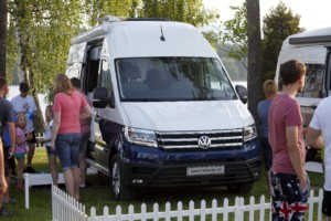 Hvězdou Transportersrazu byla nová Grand California / Foto zdroj: Porsche Česká republika s.r.o. Divize Volkswagen Užitkové vozy